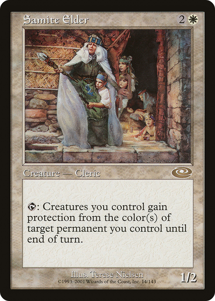 Samite Elder (PLS-014) [Planeshift] MTG Single Wizards of the Coast