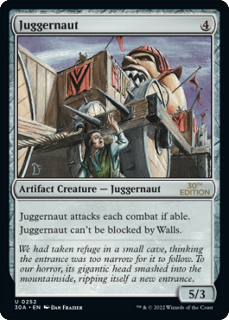 Juggernaut (30A-252) [30th Anniversary Edition] MTG Single Wizards of the Coast