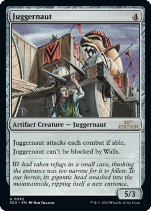 Juggernaut (30A-252) [30th Anniversary Edition] MTG Single Wizards of the Coast