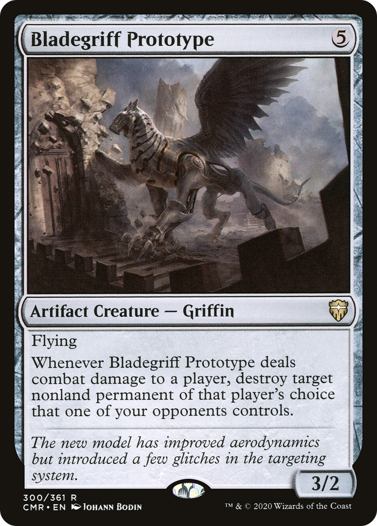 Bladegriff Prototype (CMR-300) [Commander Legends] Foil MTG Single Wizards of the Coast