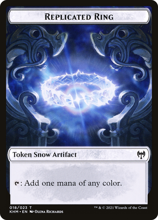 Replicated Ring Token (KHM-018) [Tokens] Kaldheim Tokens MTG Single Wizards of the Coast