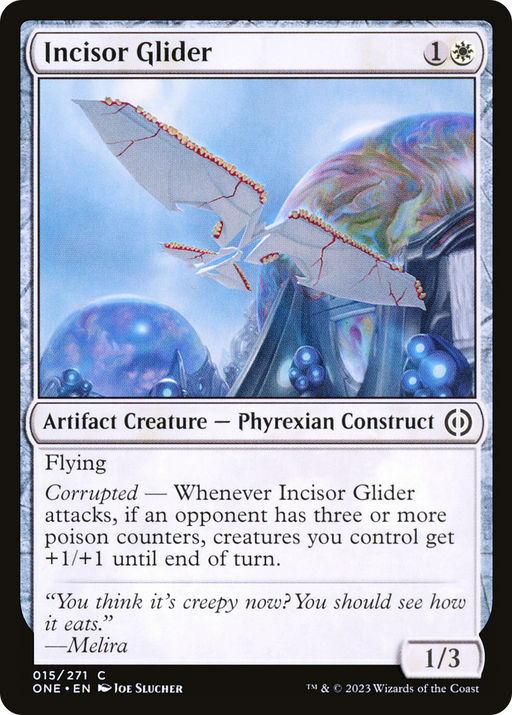 Incisor Glider (ONE-015) [Phyrexia: All Will Be One] MTG Single Wizards of the Coast