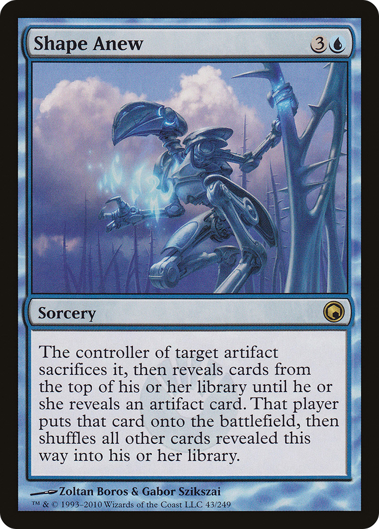 Shape Anew (SOM-043) [Scars of Mirrodin] Foil MTG Single Wizards of the Coast