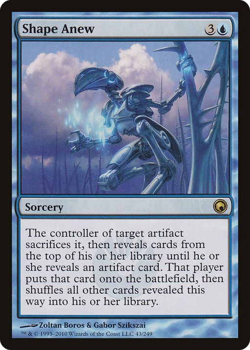 Shape Anew (SOM-043) [Scars of Mirrodin] MTG Single Wizards of the Coast