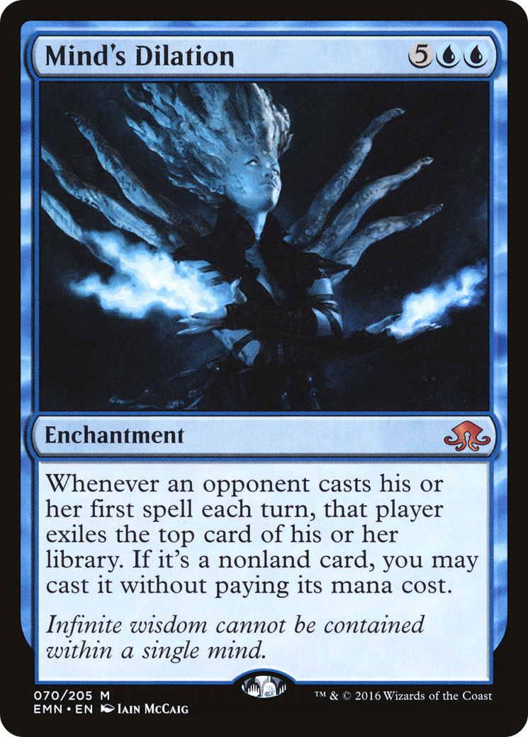 Mind's Dilation (EMN-070) [Eldritch Moon] Foil MTG Single Wizards of the Coast