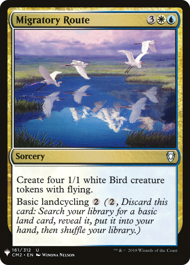 Migratory Route (LIST-CM2-161) [Mystery Booster] The List MTG Single Wizards of the Coast