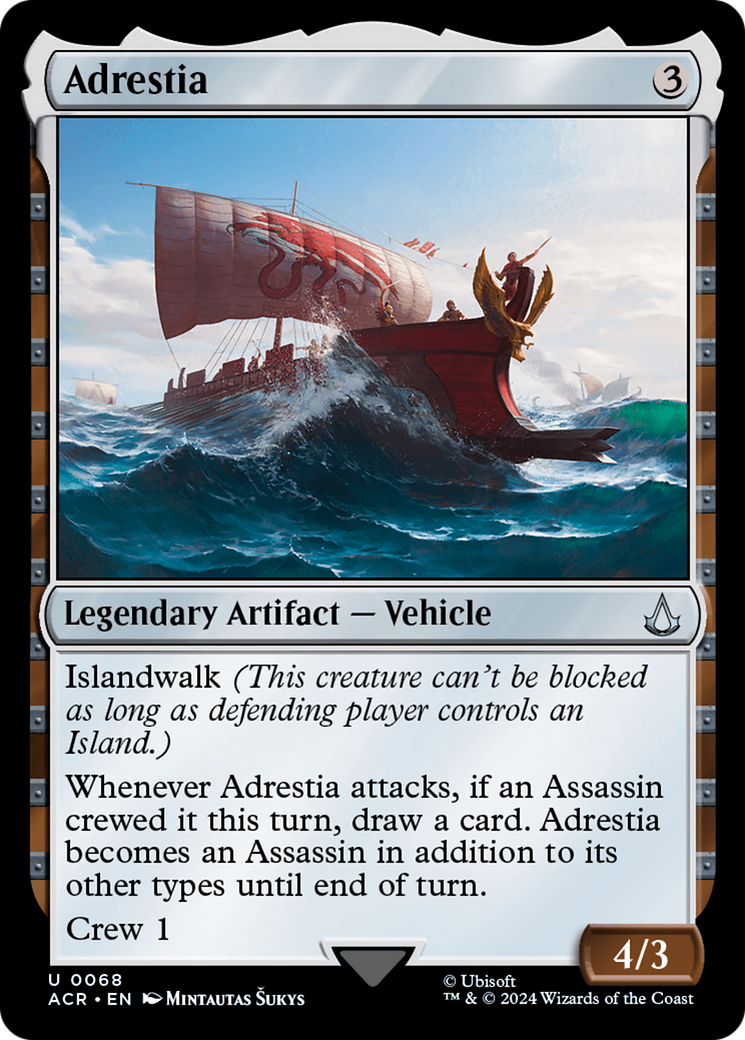 Adrestia (ACR-068) [Assassin's Creed] MTG Single Wizards of the Coast