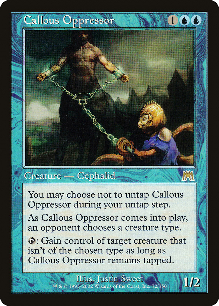 Callous Oppressor (ONS-072) [Onslaught] Foil MTG Single Wizards of the Coast