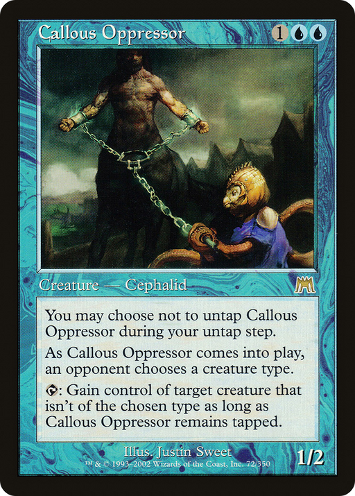 Callous Oppressor (ONS-072) [Onslaught] MTG Single Wizards of the Coast