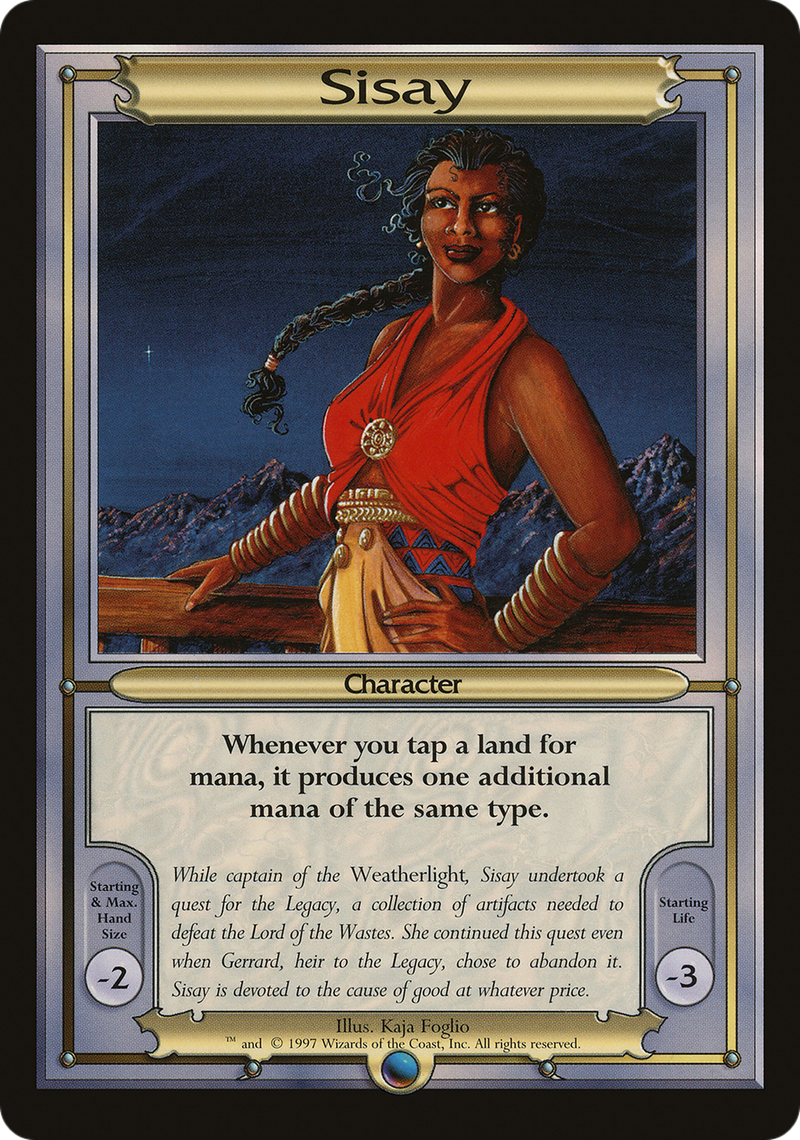 Sisay (VNG-106) [Oversized] Vanguard Series MTG Single Wizards of the Coast