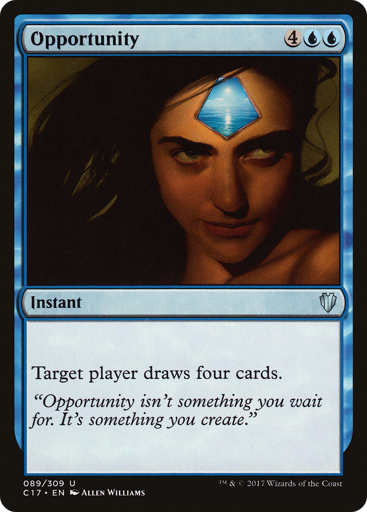Opportunity (C17-089) [Commander 2017] MTG Single Wizards of the Coast