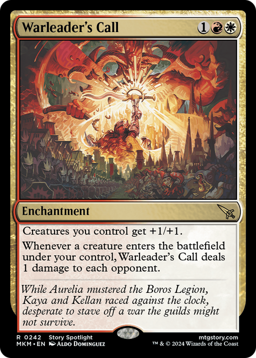 Warleader's Call (MKM-242) [Murders at Karlov Manor] MTG Single Murders at Karlov Manor