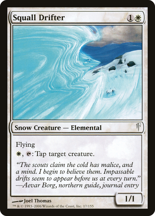 Squall Drifter (CSP-017) [Coldsnap] MTG Single Wizards of the Coast