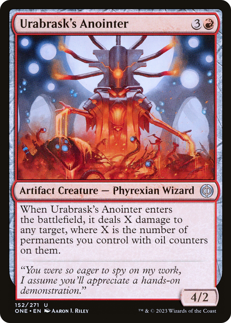 Urabrask's Anointer (ONE-152) [Phyrexia: All Will Be One] MTG Single Wizards of the Coast