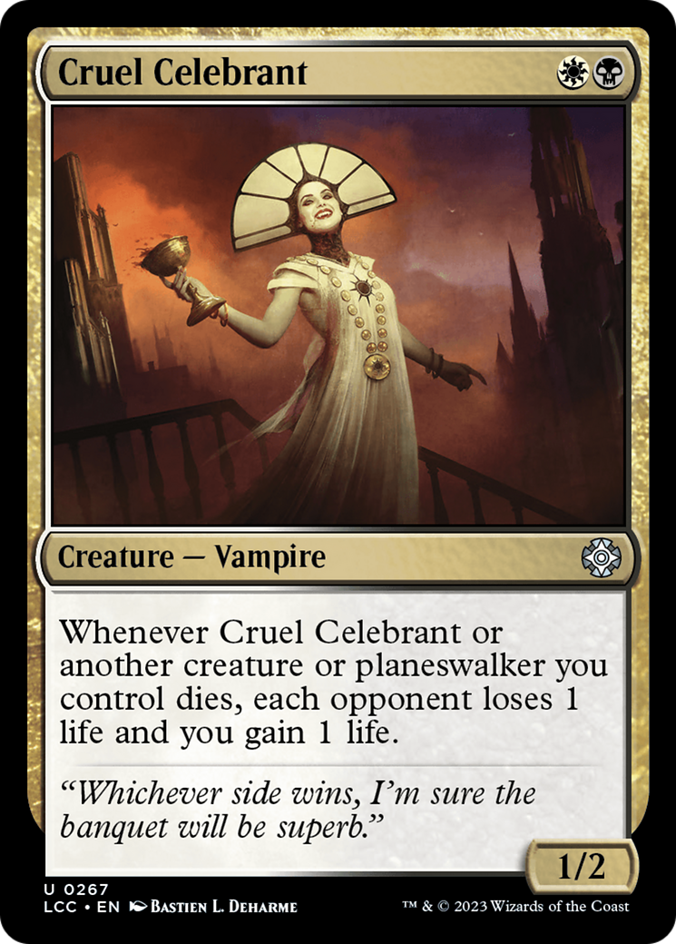 Cruel Celebrant (LCC-267) [The Lost Caverns of Ixalan Commander] MTG Single Wizards of the Coast