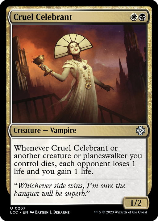 Cruel Celebrant (LCC-267) [The Lost Caverns of Ixalan Commander] MTG Single Wizards of the Coast