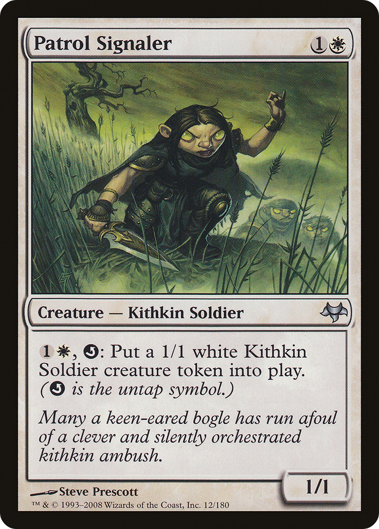 Patrol Signaler (EVE-012) [Eventide] Foil MTG Single Wizards of the Coast