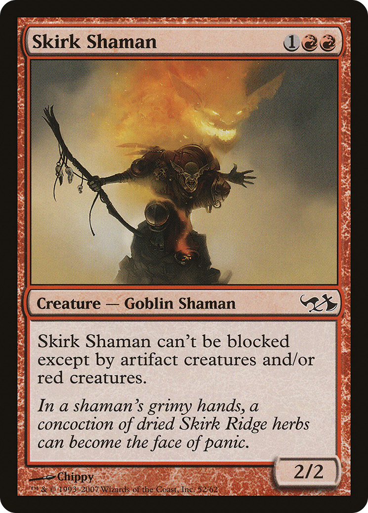Skirk Shaman (EVG-052) [Misc] Duel Decks: Elves vs. Goblins MTG Single Wizards of the Coast