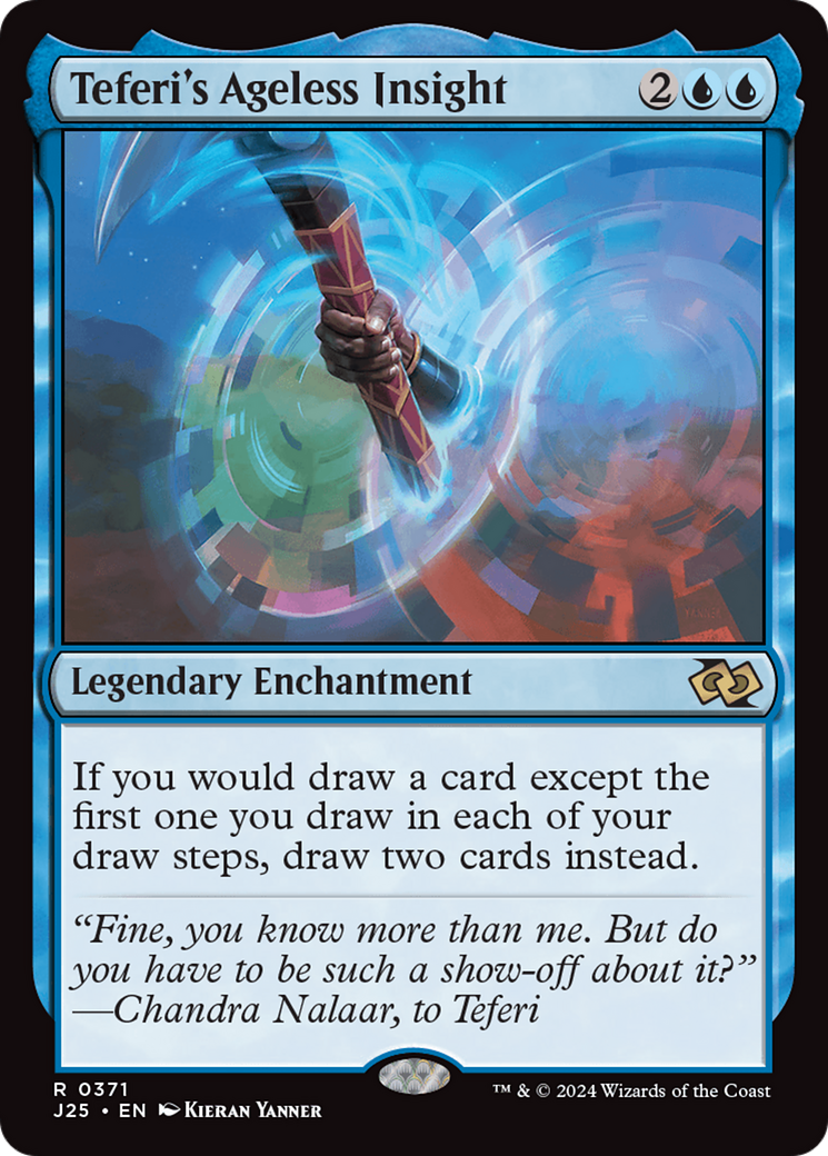 Teferi's Ageless Insight (J25-371) [Foundations Jumpstart] MTG Single Wizards of the Coast