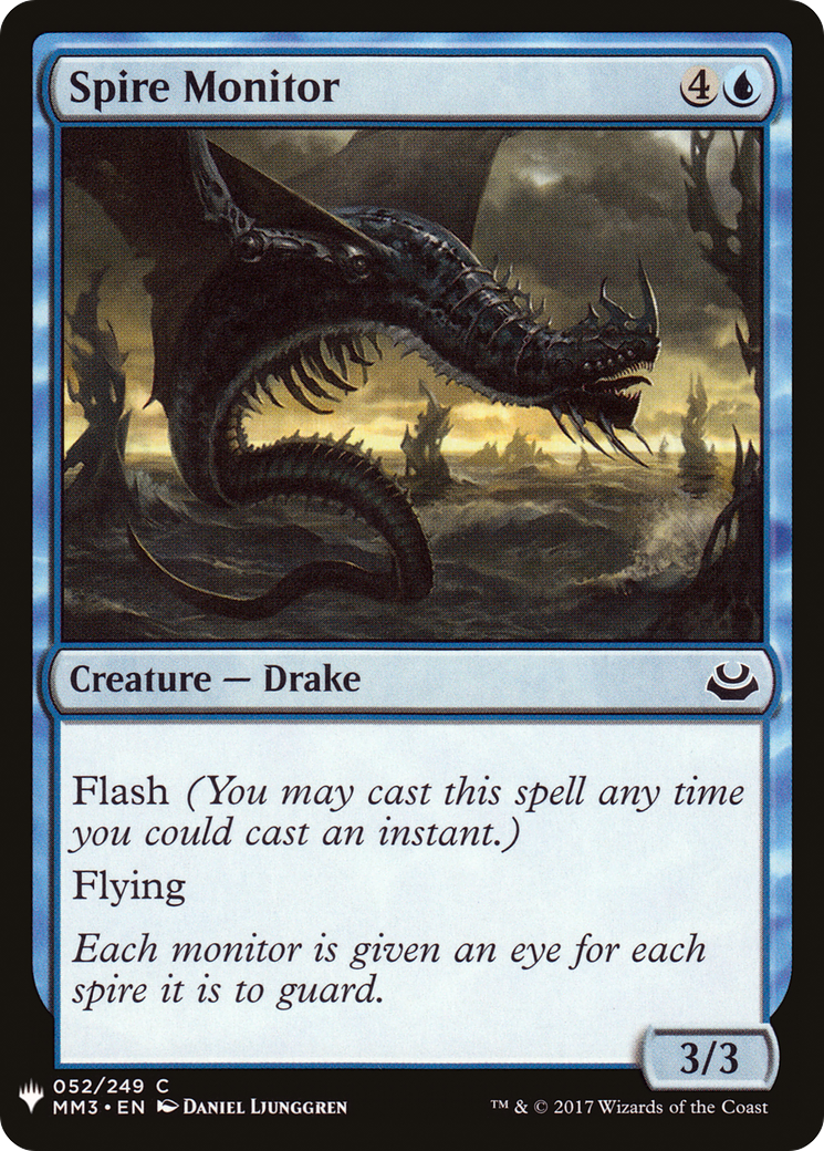 Spire Monitor (LIST-MM3-52) [Mystery Booster] The List MTG Single Wizards of the Coast