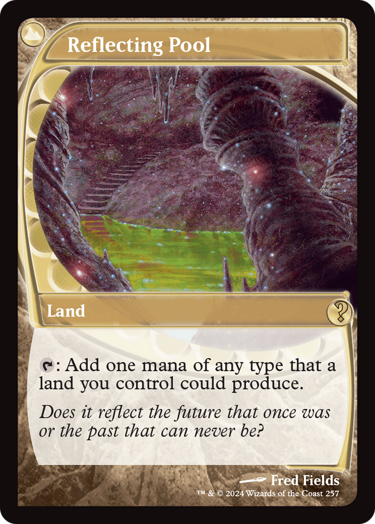 Reflecting Pool (Future Sight) (MB2-257) [Mystery Booster] Mystery Booster 2 Foil MTG Single Wizards of the Coast
