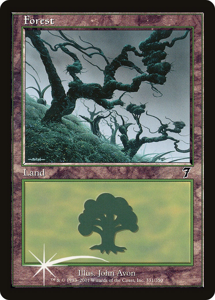 Forest (331) (7ED-331) [7th Edition] MTG Single Wizards of the Coast