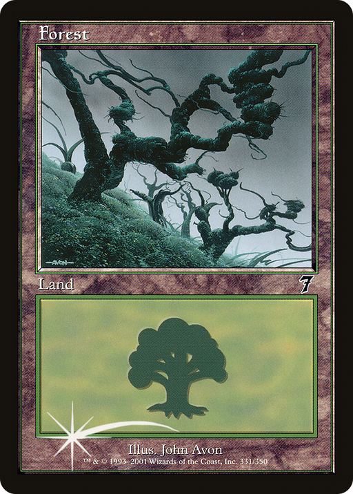 Forest (331) (7ED-331) [7th Edition] MTG Single Wizards of the Coast