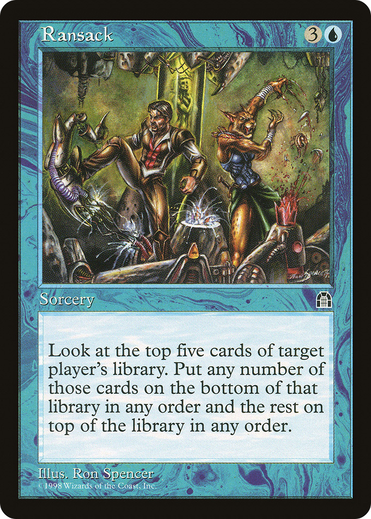 Ransack (STH-039) [Stronghold] MTG Single Wizards of the Coast