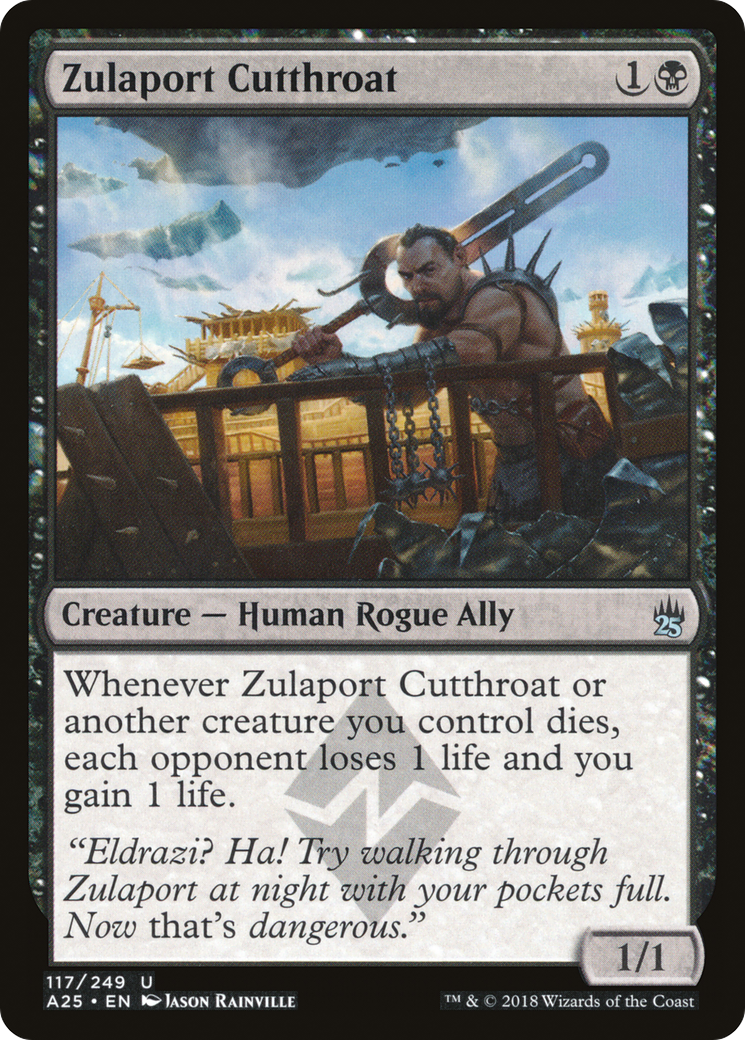 Zulaport Cutthroat (A25-117) [Masters 25] Foil MTG Single Wizards of the Coast