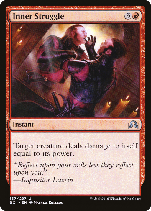 Inner Struggle (SOI-167) [Shadows over Innistrad] MTG Single Wizards of the Coast