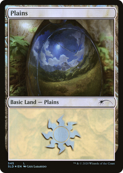 Plains (SLD-545) [Secret Lair] Drop Foil MTG Single Wizards of the Coast