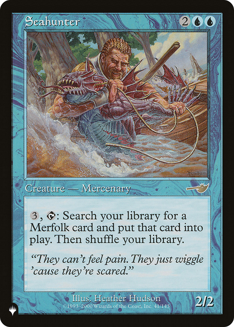 Seahunter (LIST-41/143) [Mystery Booster] The List MTG Single Wizards of the Coast