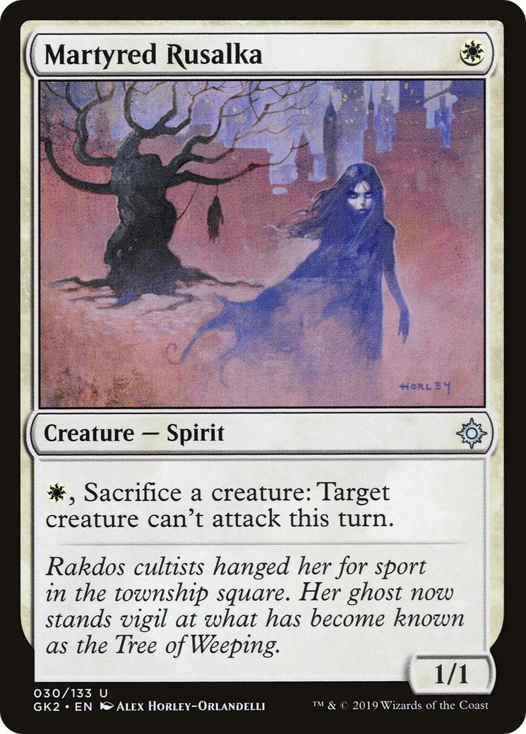 Martyred Rusalka (GK2-030) [Misc] RNA Guild Kit MTG Single Wizards of the Coast