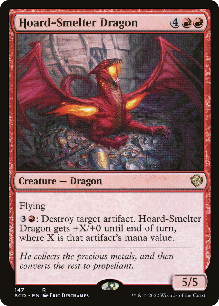 Hoard-Smelter Dragon (SCD-147) [Starter Commander Decks] MTG Single Wizards of the Coast