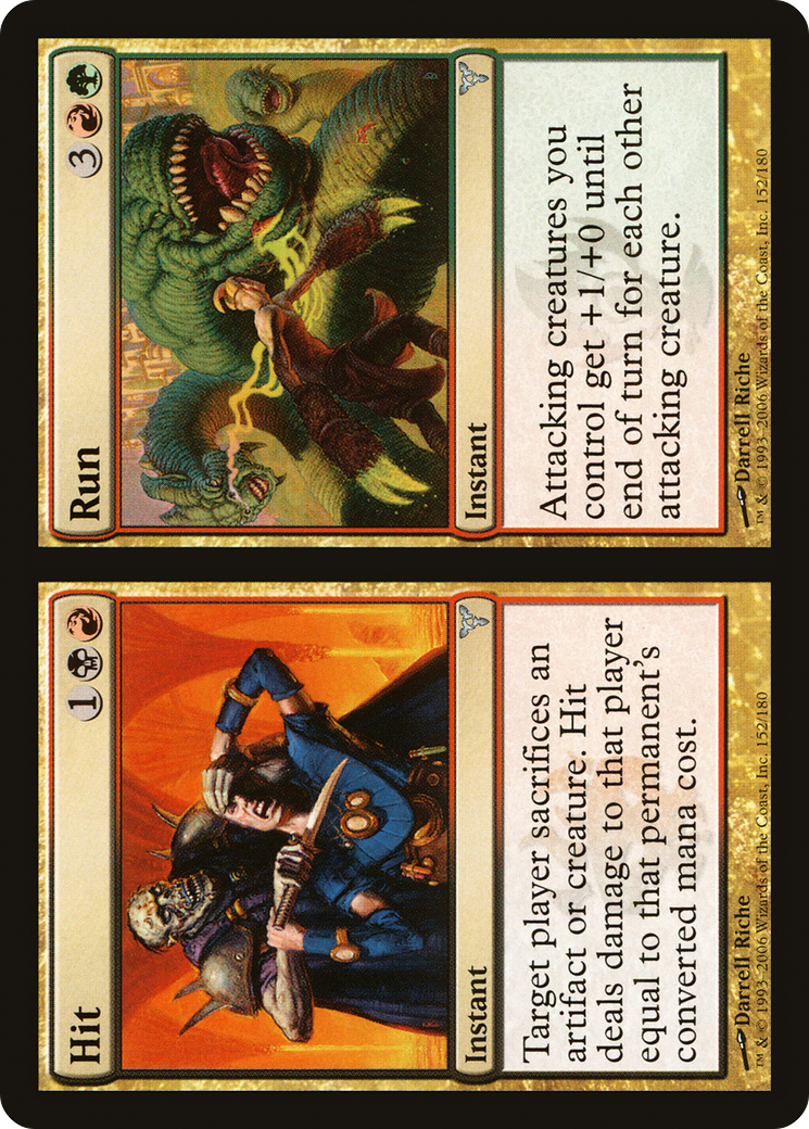 Hit // Run (DIS-152) [Dissension] MTG Single Wizards of the Coast