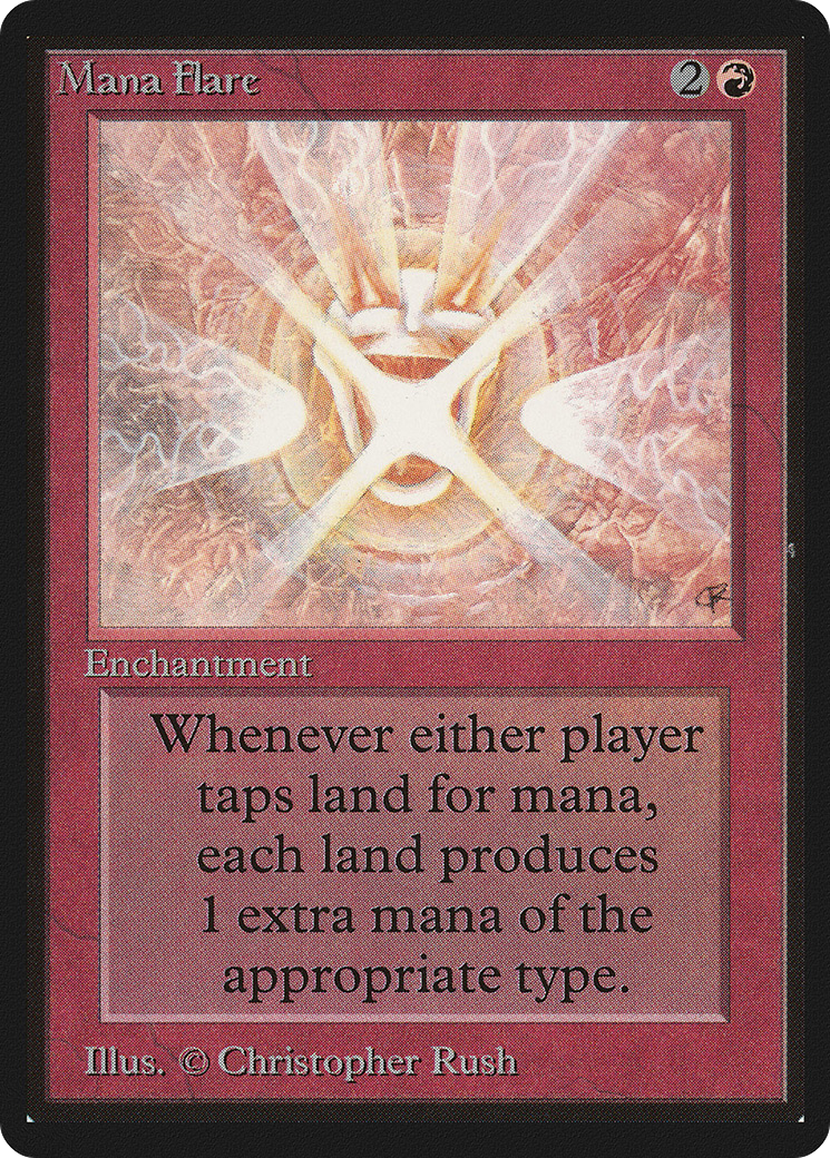 Mana Flare (LEB-163) [Oldschool] Limited Edition Beta MTG Single Wizards of the Coast