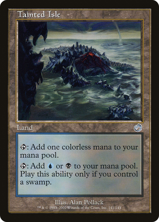 Tainted Isle (TOR-141) [Torment] Foil MTG Single Wizards of the Coast