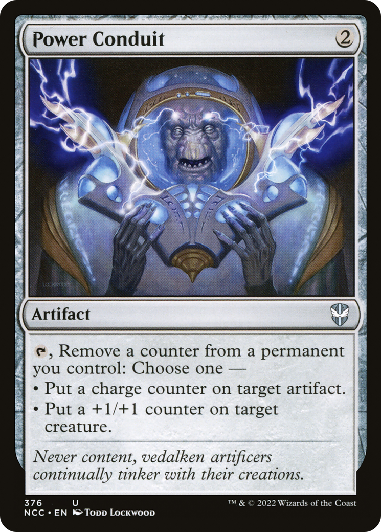 Power Conduit (NCC-376) [New Capenna Commander] MTG Single Wizards of the Coast
