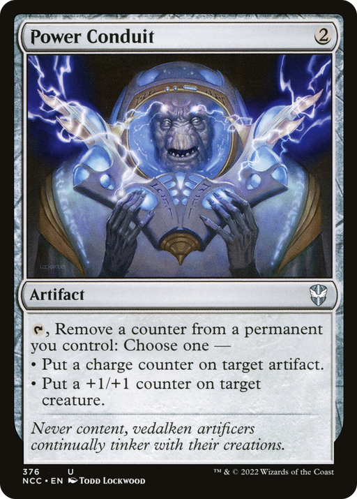 Power Conduit (NCC-376) [New Capenna Commander] MTG Single Wizards of the Coast