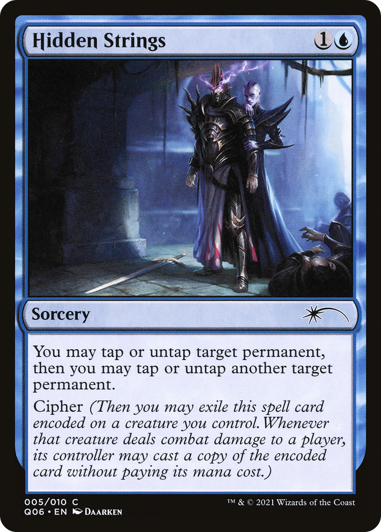 Hidden Strings (UMP-005) [Pioneer Challenger Decks 2021] MTG Single Wizards of the Coast