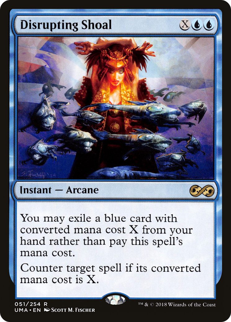Disrupting Shoal (UMA-051) [Ultimate Masters] Foil MTG Single Wizards of the Coast