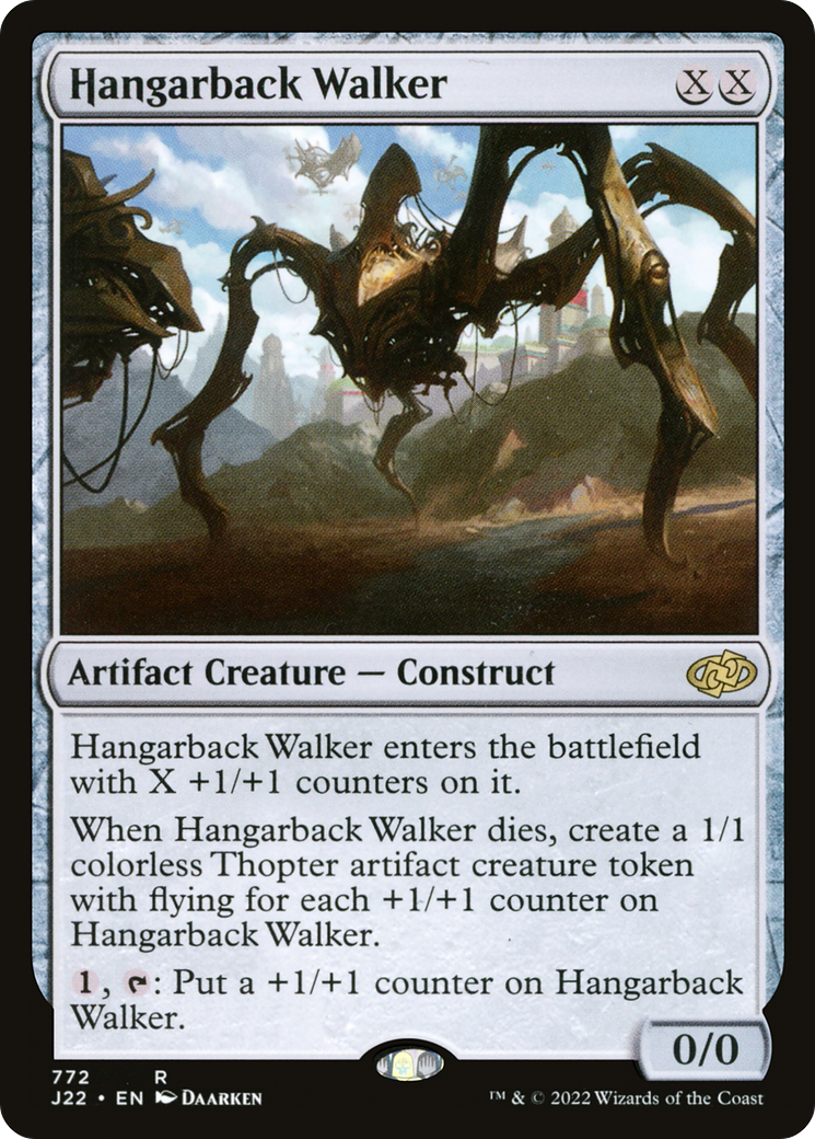 Hangarback Walker (J22-772) [Jumpstart 2022] MTG Single Wizards of the Coast