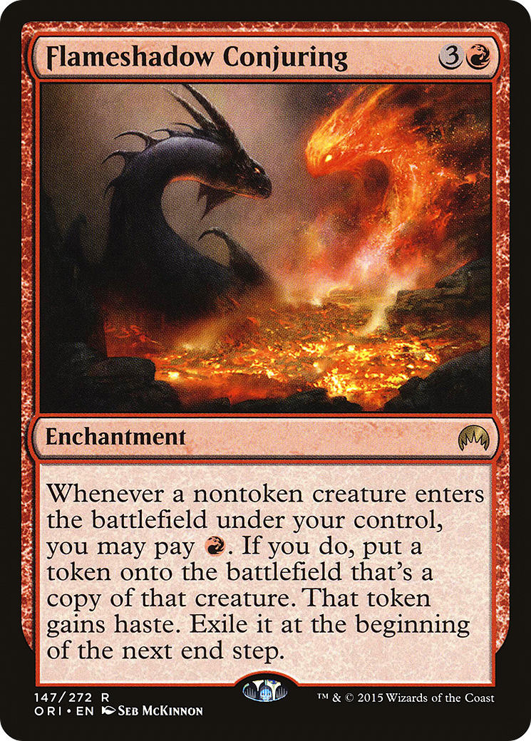 Flameshadow Conjuring (ORI-147) [Magic Origins] MTG Single Wizards of the Coast