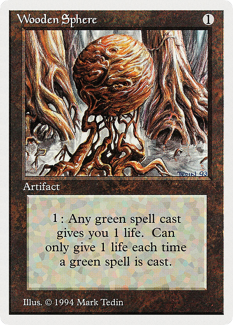Wooden Sphere (SUM-281) [Misc] Summer Magic / Edgar MTG Single Wizards of the Coast
