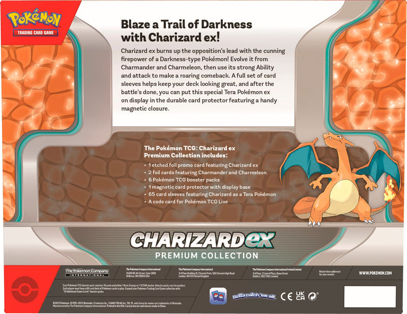 Pokémon Charizard ex Premium Collection Pokemon Sealed Pokémon   