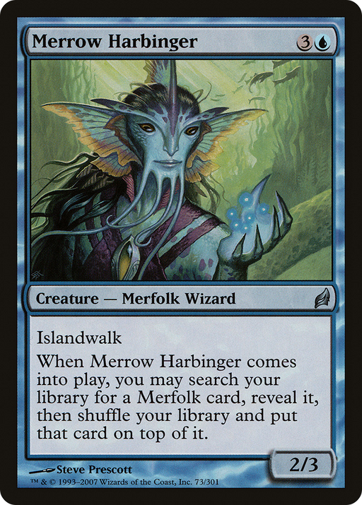 Merrow Harbinger (LRW-073) [Lorwyn] MTG Single Wizards of the Coast