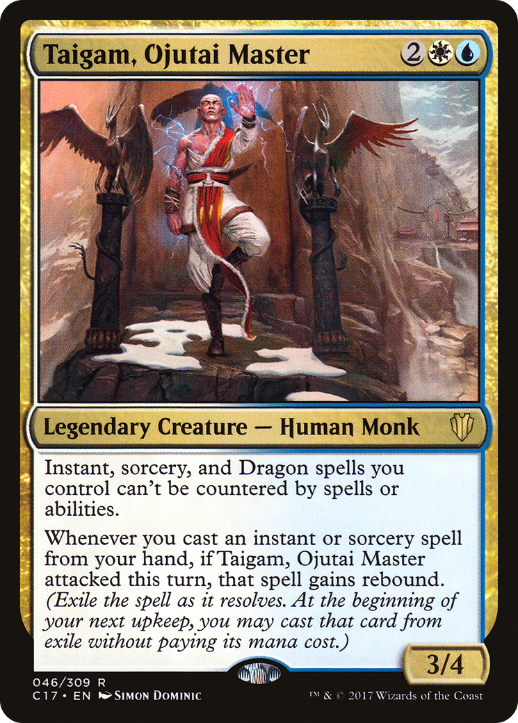 Taigam, Ojutai Master (C17-046) [Commander 2017] MTG Single Wizards of the Coast