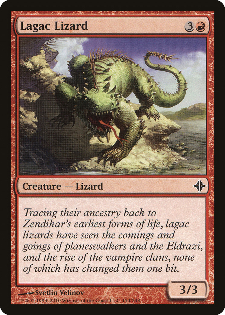 Lagac Lizard (ROE-154) [Rise of the Eldrazi] MTG Single Wizards of the Coast