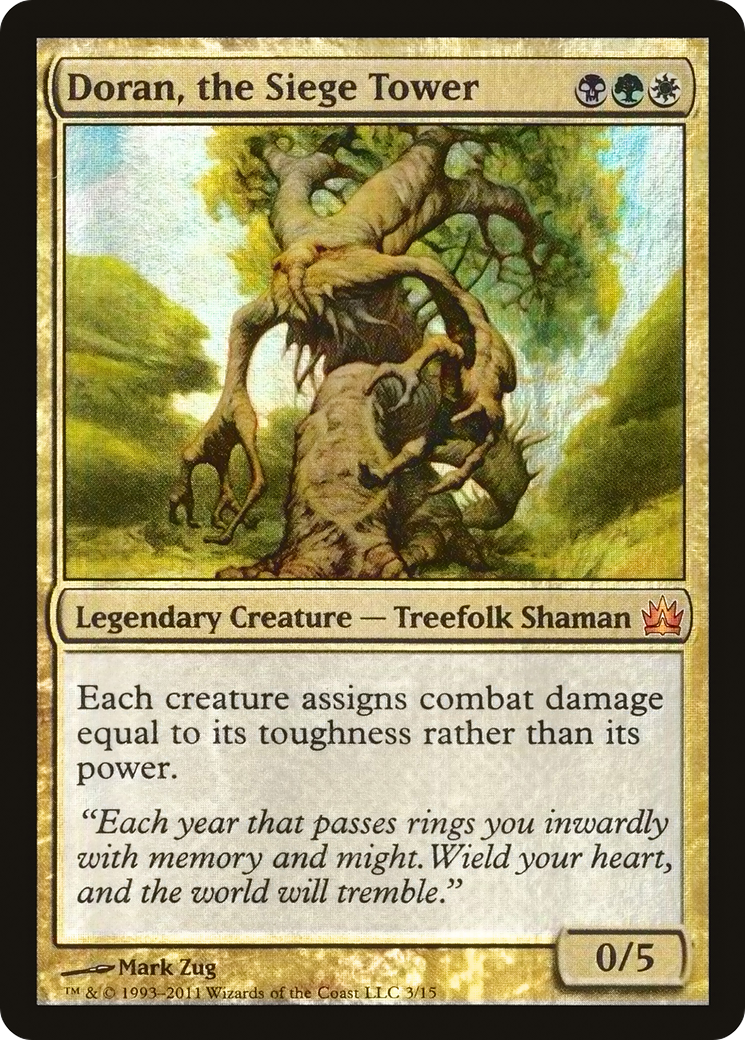 Doran, the Siege Tower (V11-) [Misc] From the Vault: Legends Foil MTG Single Wizards of the Coast