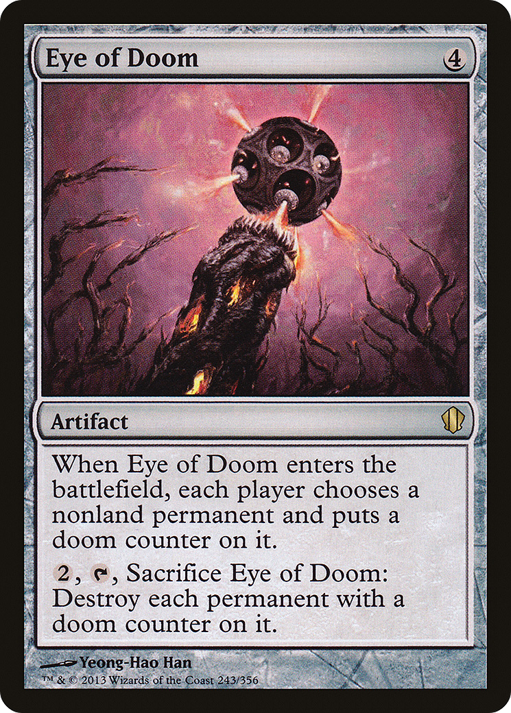 Eye of Doom (C13-243) [Commander 2013] MTG Single Wizards of the Coast